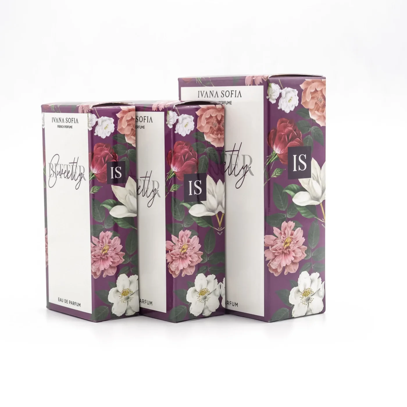 Sweetly Bitter fragrance bottle, side view