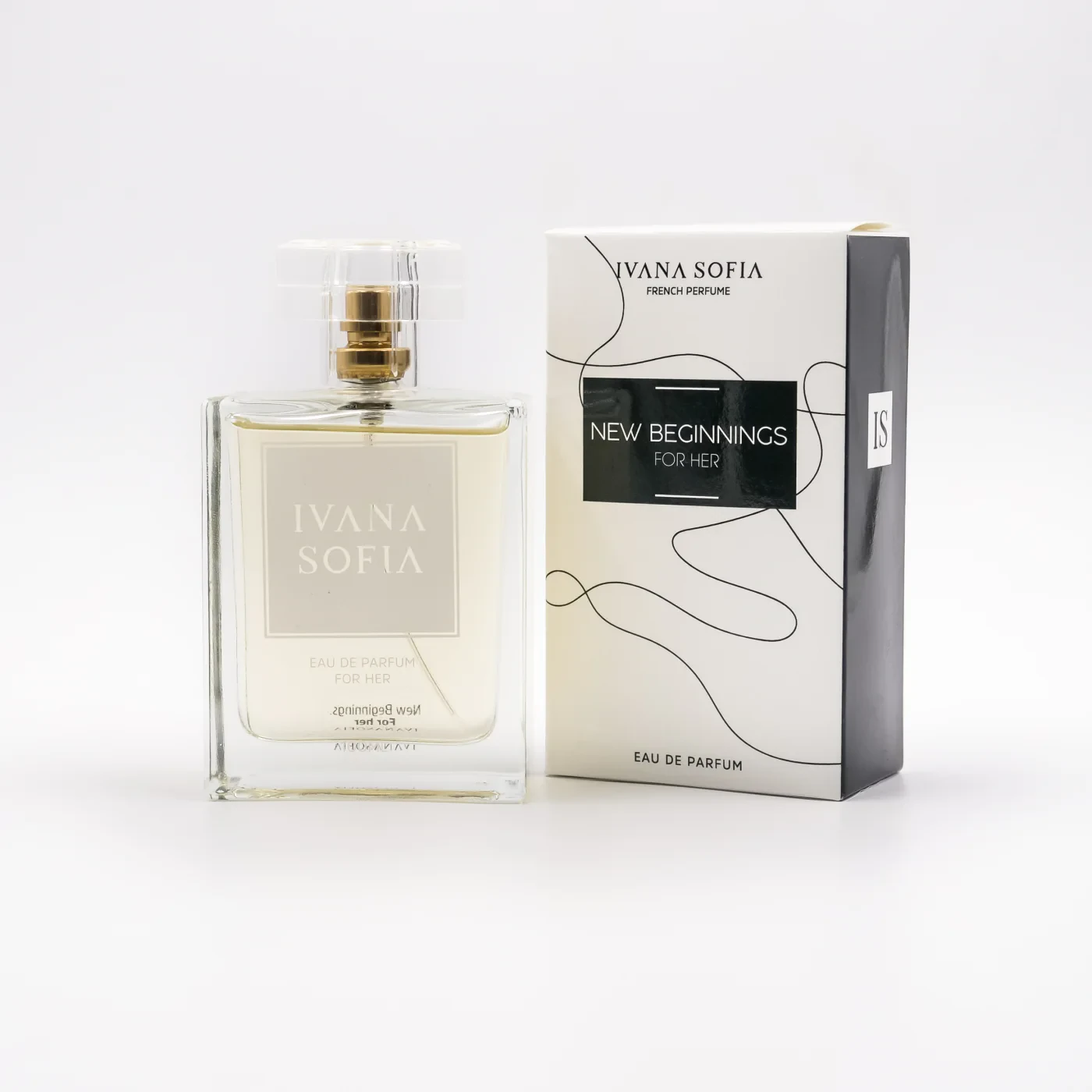 New Beginnings For Her 100ml bottle and presentation box