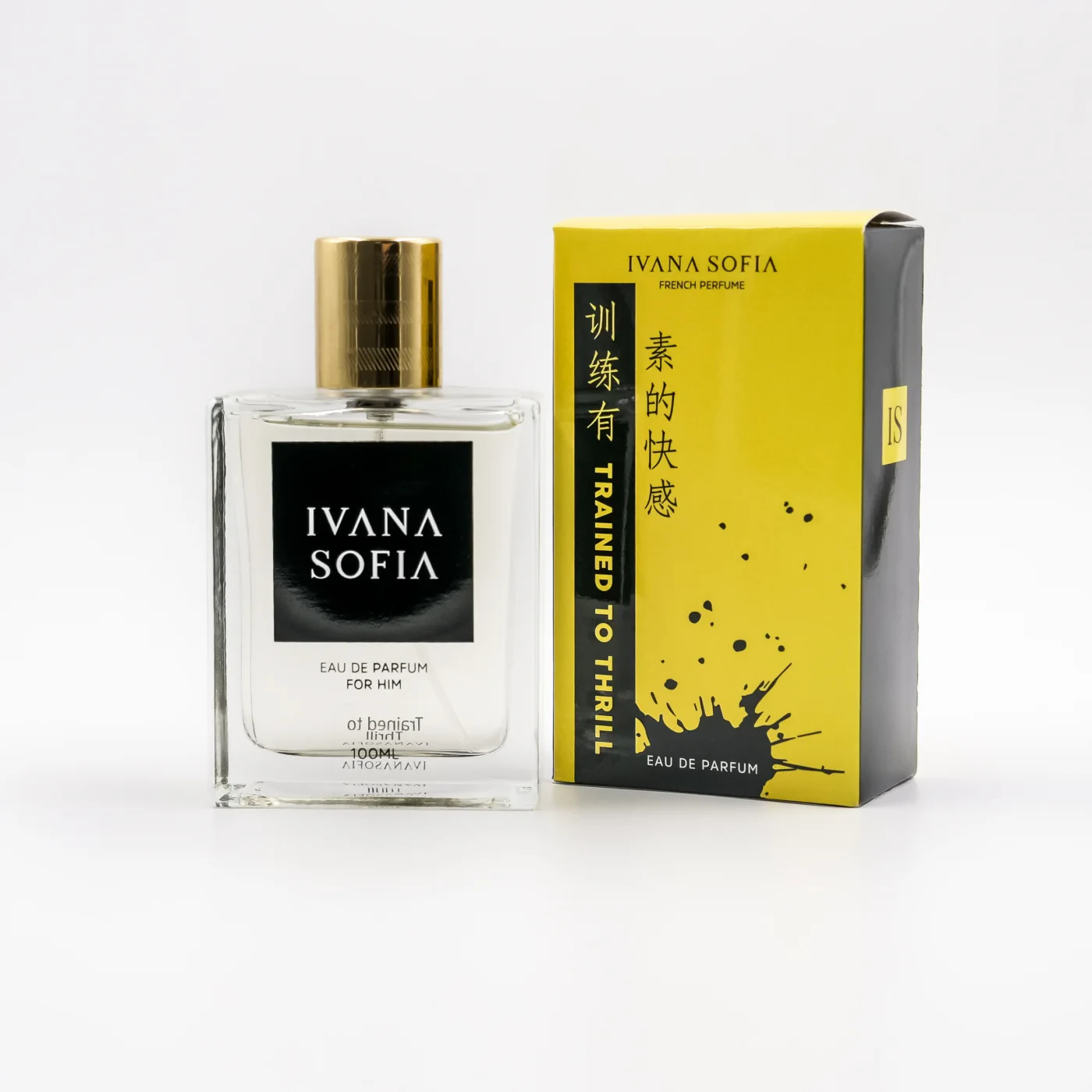 Trained To Thrill 100ml bottle and presentation box