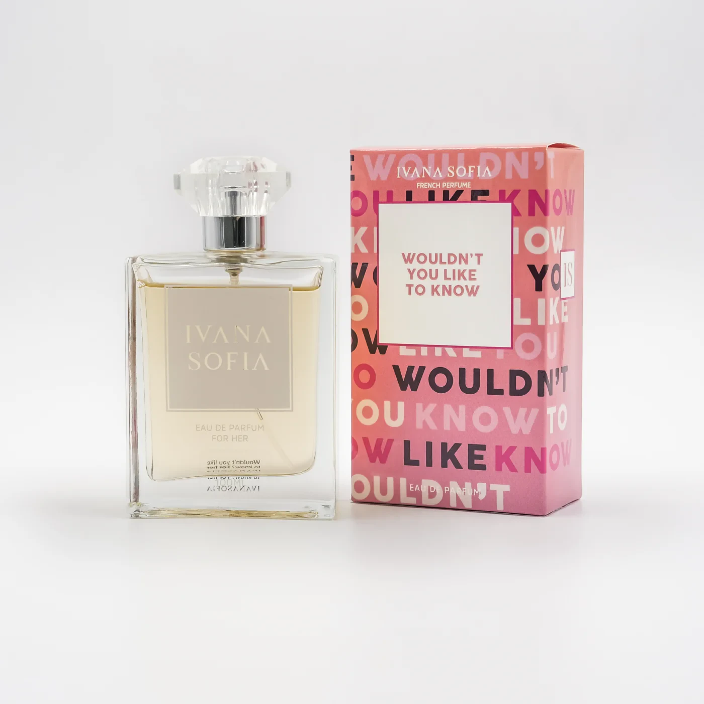 Wouldn’t You Like To Know For Her 100ml bottle and presentation box