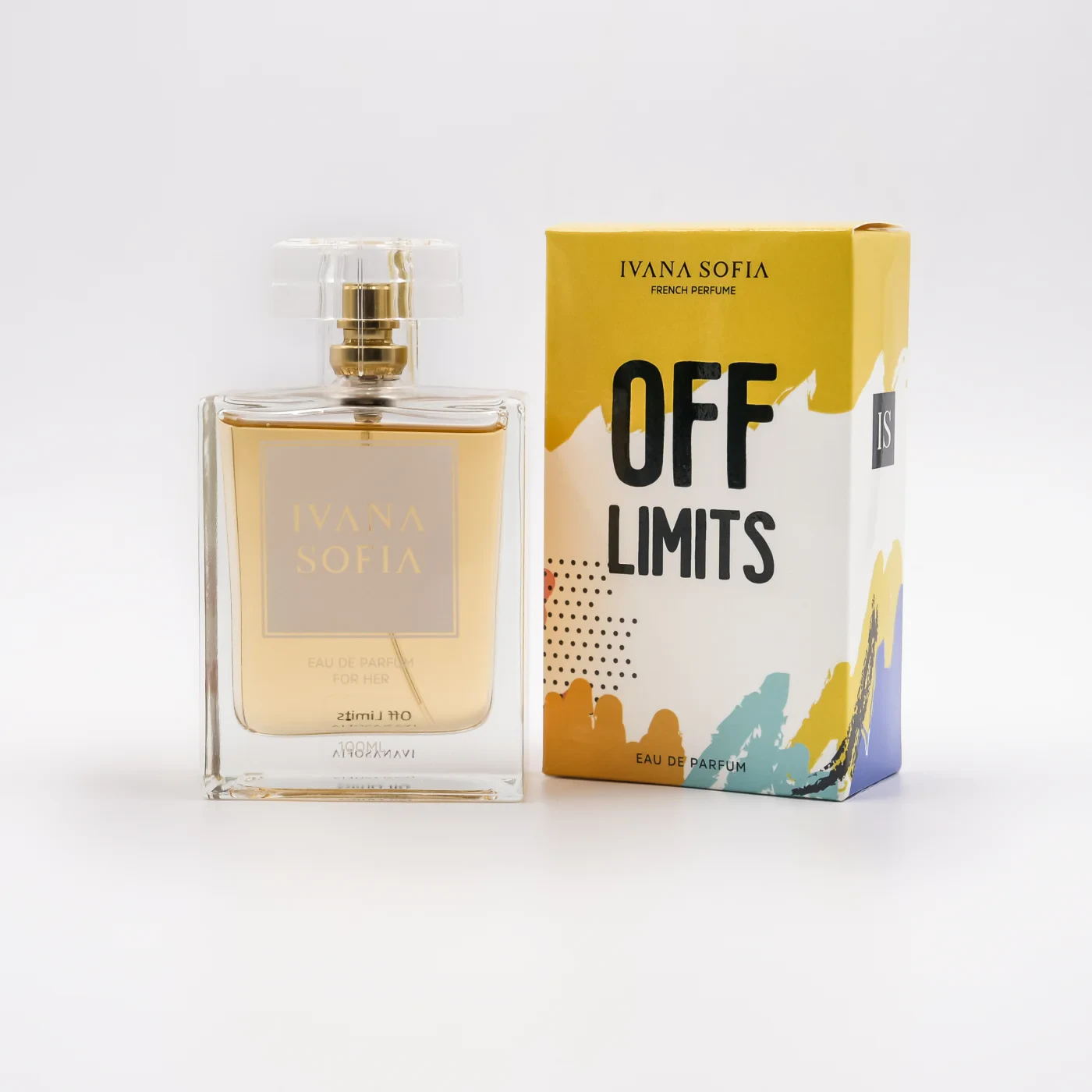 Off Limits 100ml bottle and presentation box