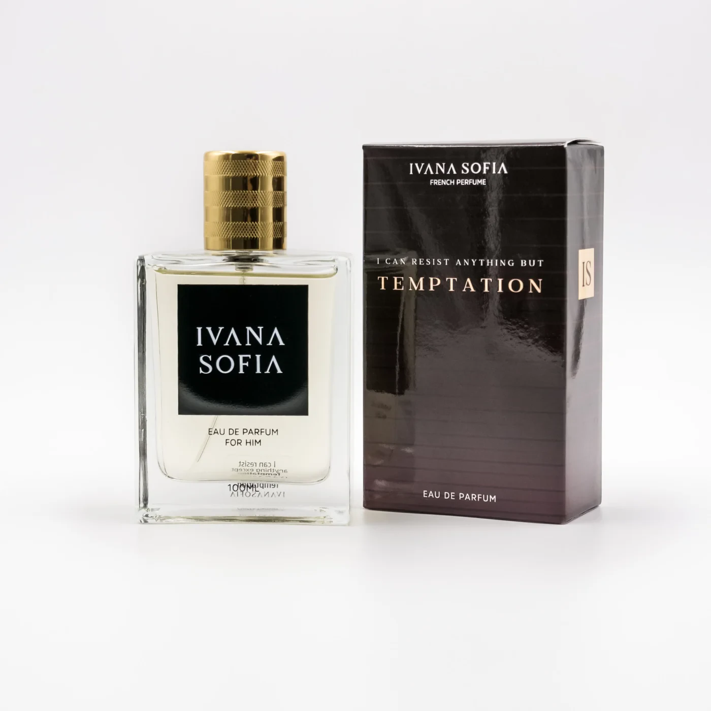 I Can Resist Anything But Temptation 100ml bottle and presentation box