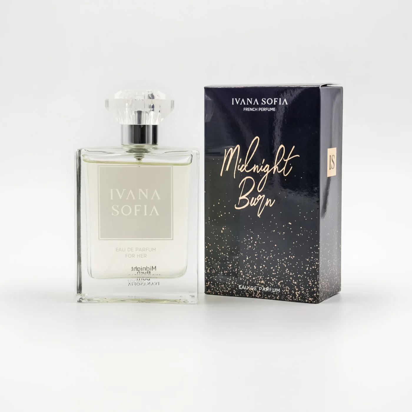 Midnight Burn 100ml bottle and presentation box