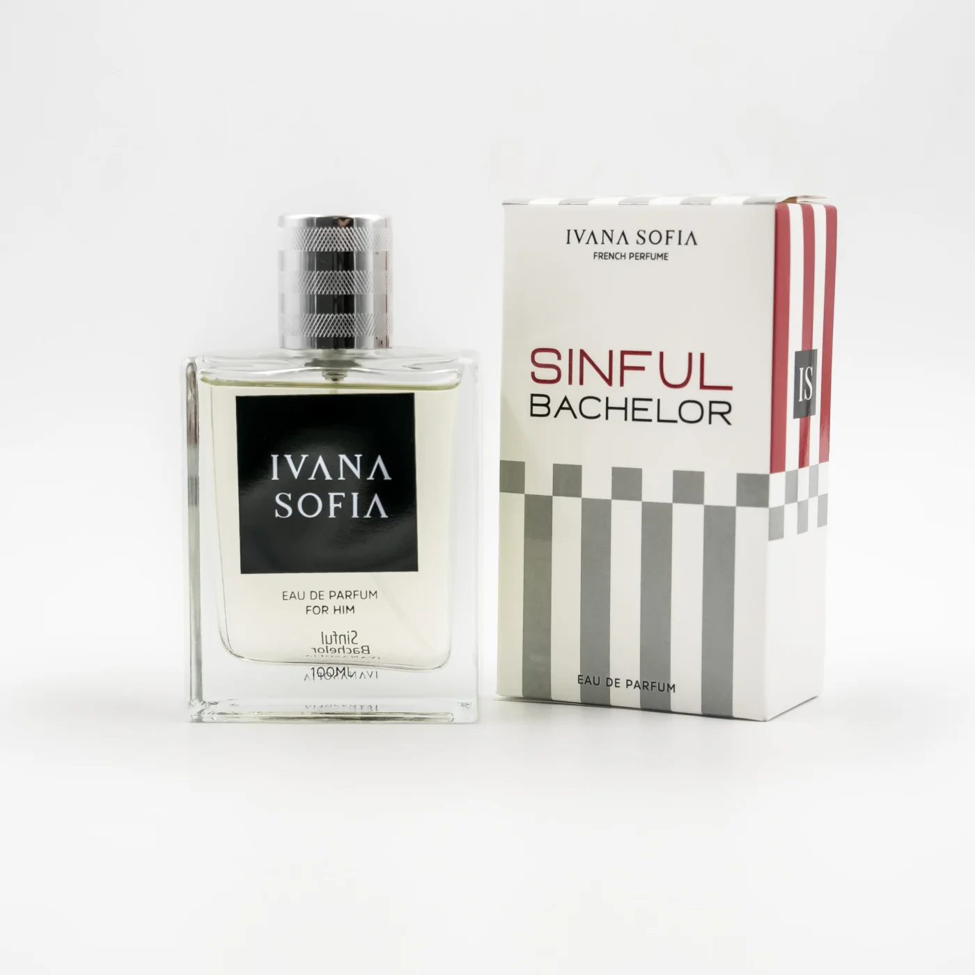Sinful Bachelor 100ml bottle and presentation box