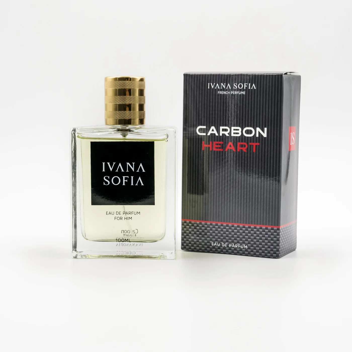 Carbon Heart 100ml bottle and presentation box