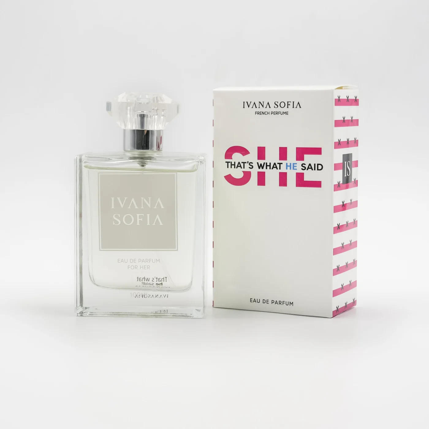 That’s What He Said 100ml bottle and presentation box