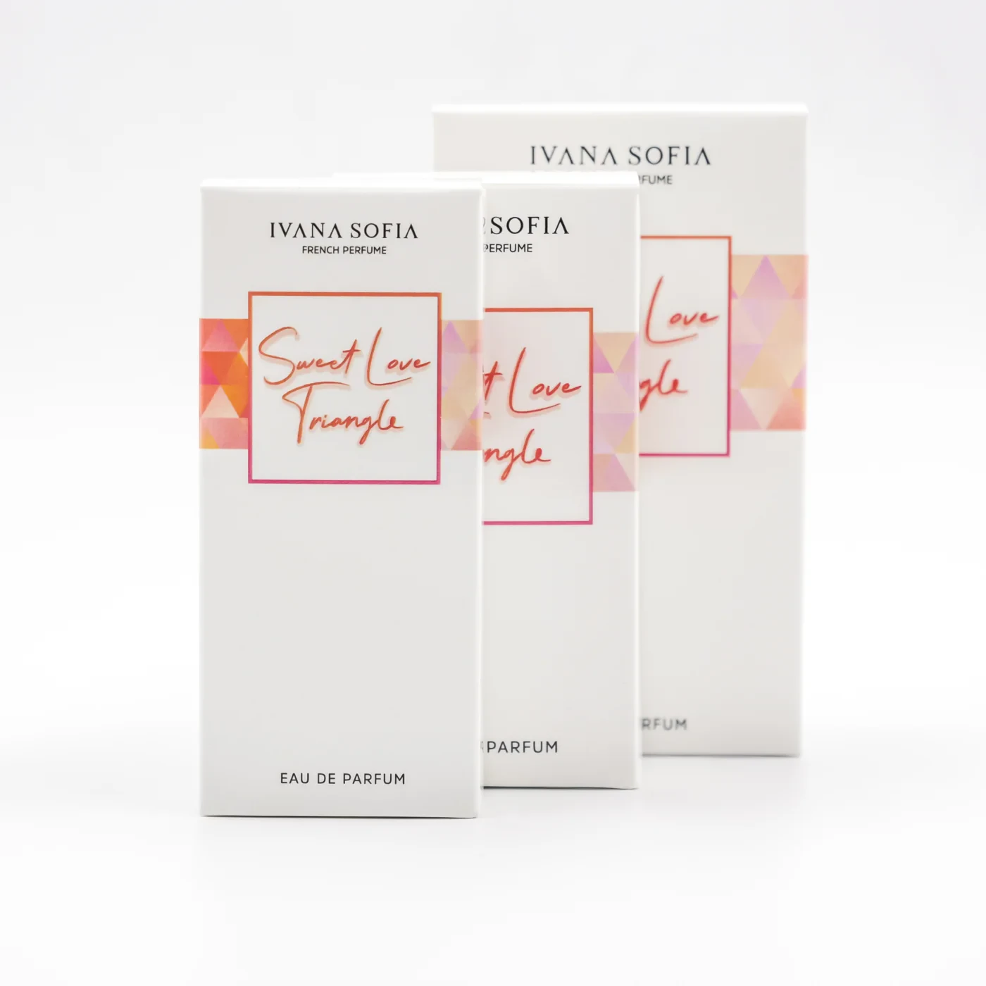 Sweet Love Triangle eau de parfum by Ivana Sofia, inspired by Womanity