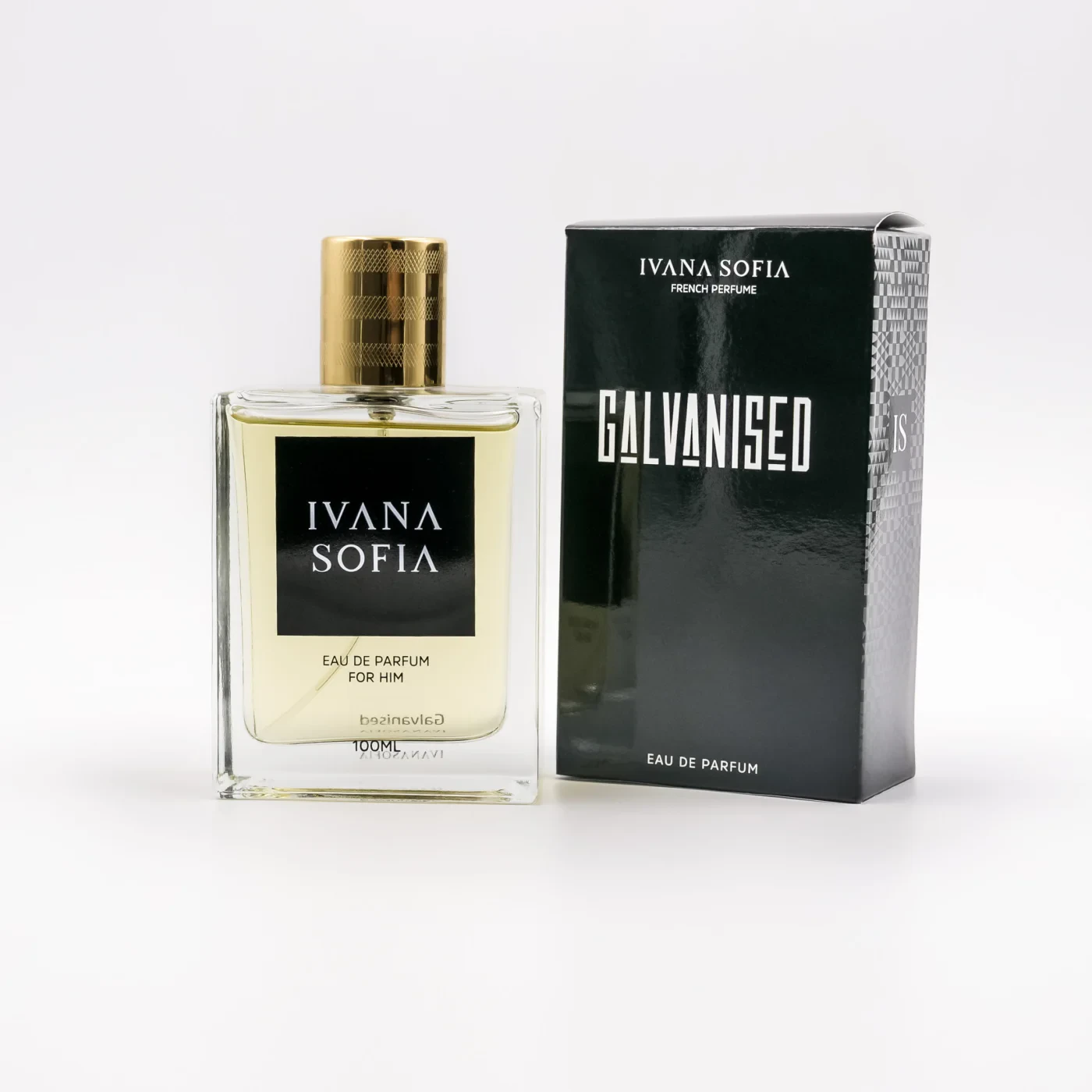 Galvanised 100ml bottle and presentation box