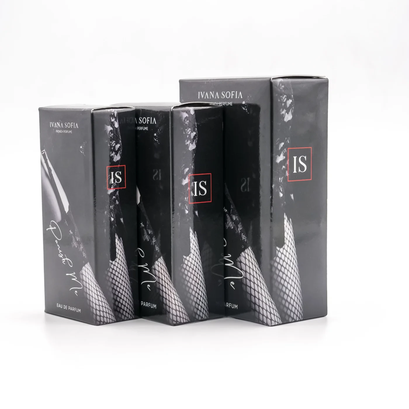 Punish Me fragrance bottle, side view