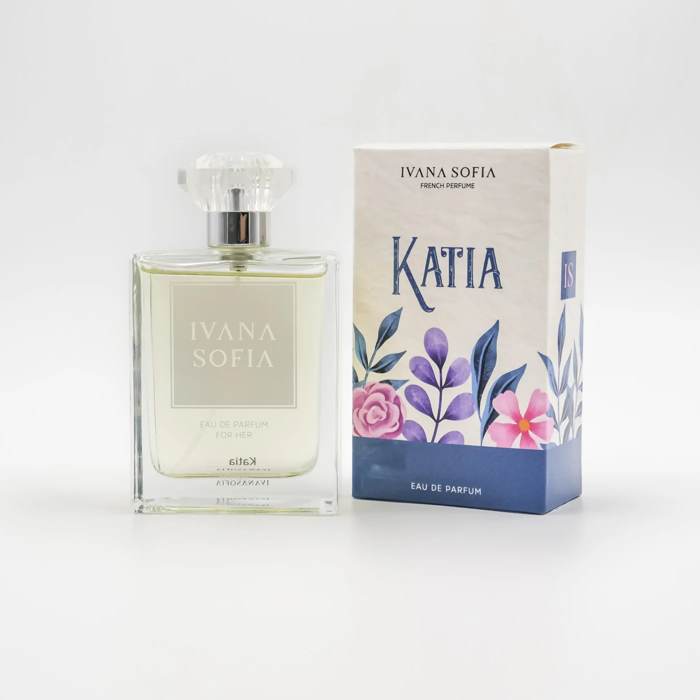 Katia 100ml bottle and presentation box