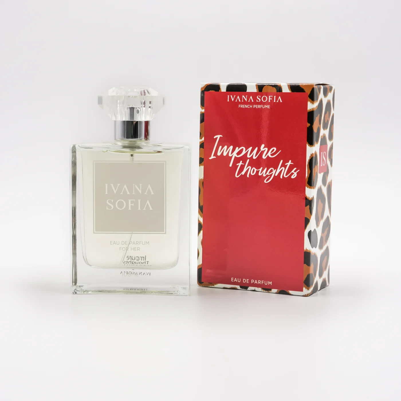 Impure Thoughts 100ml bottle and presentation box