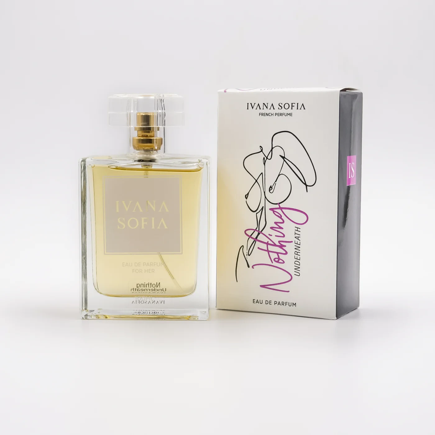Nothing Underneath 100ml bottle and presentation box