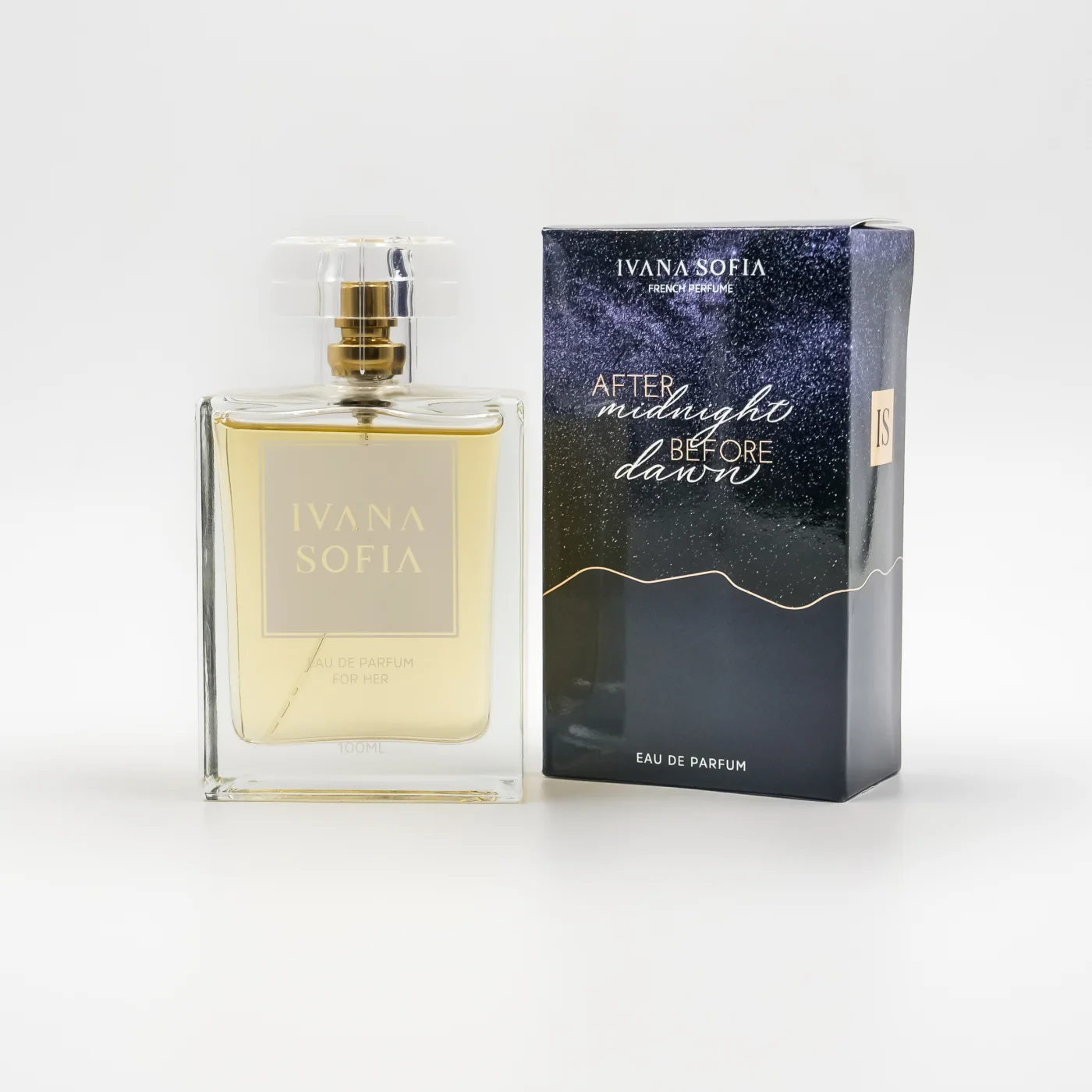 After Midnight Before Dawn 100ml bottle and presentation box