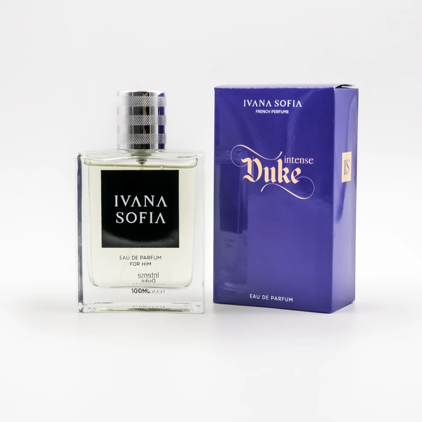 Intense Duke 100ml bottle and presentation box